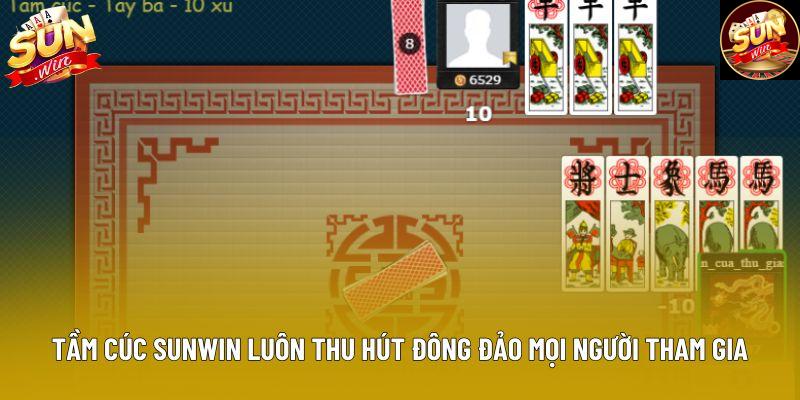 Tầm cúc Sunwin luôn thu hút đông đảo mọi người tham gia